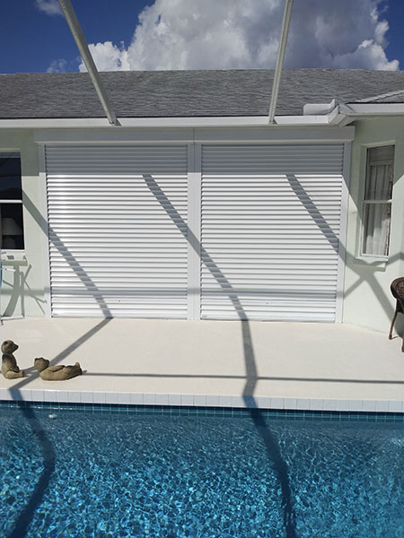 Year round protection nautilus rolling shutters